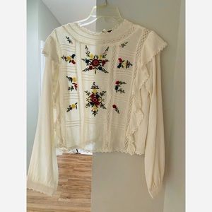 Free People Long Sleeve Top